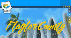 Desktop Screenshot of flaglercounty.org